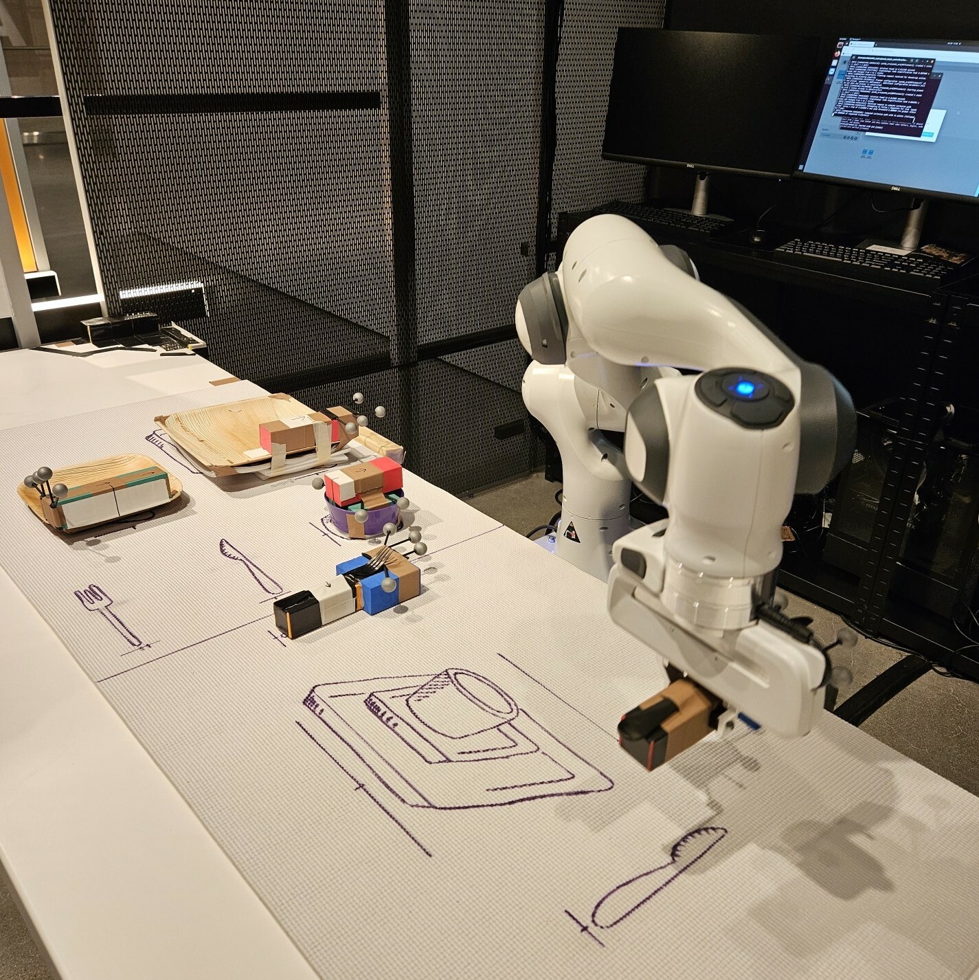 Table Support Robotics Machine Envisioning Robot Teammates | MIT Museum