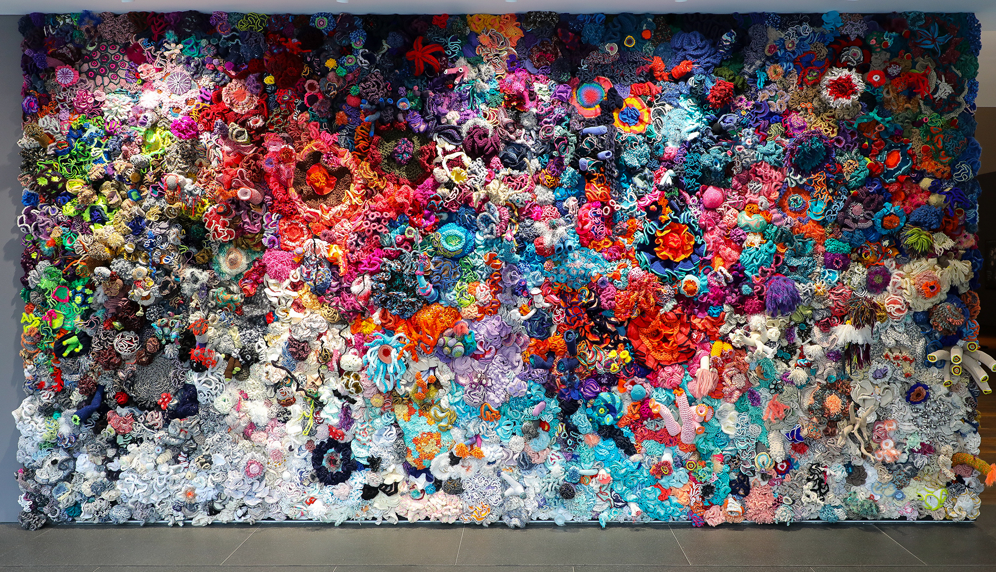 MIT Museum Presents Crochet Coral Reef, an Exhibition Transforming
